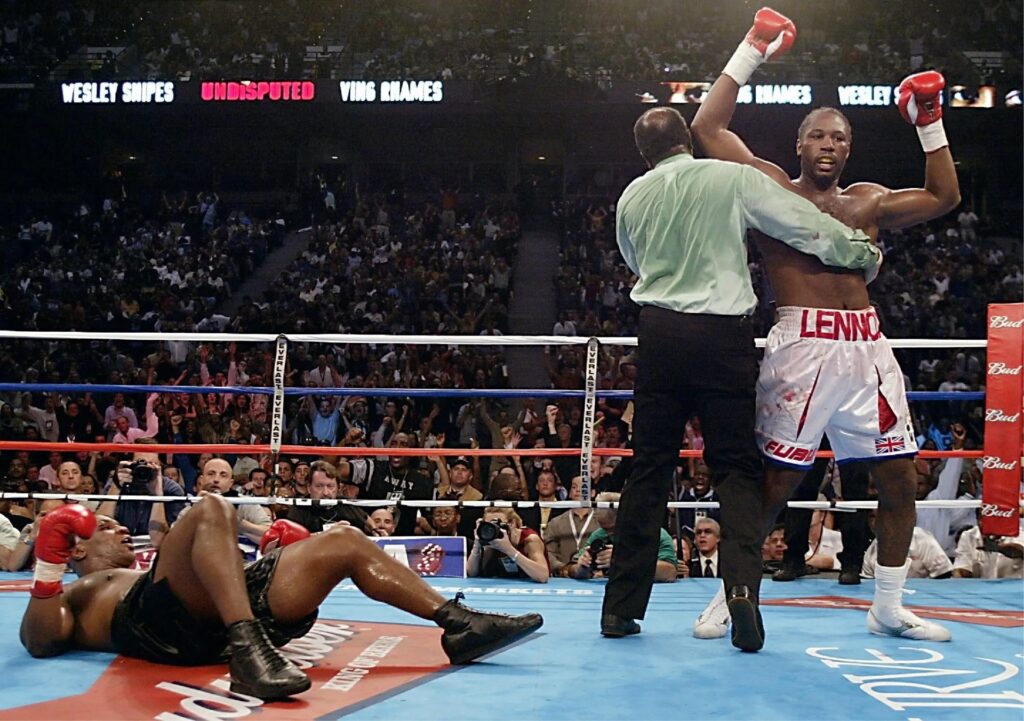 Derrota de Myke Tyson para Lennox Lewis