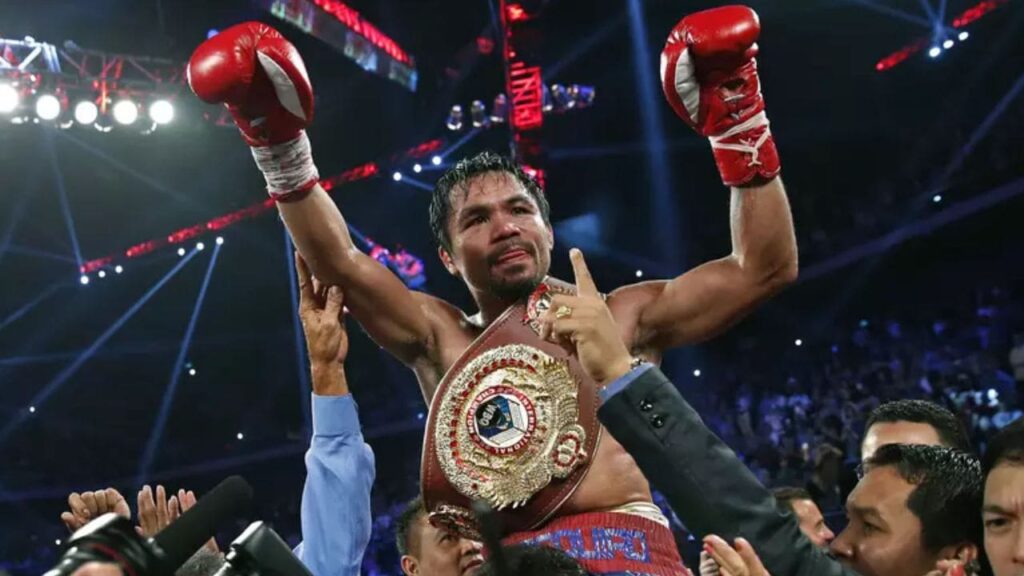 O filipino Manny Pacquiao