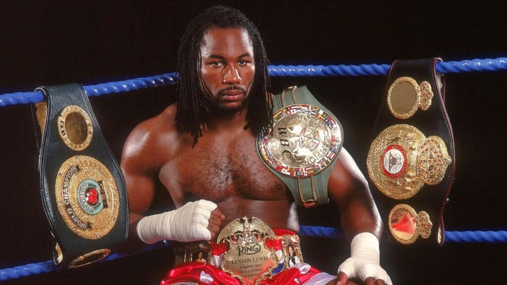 O inglês Lennox Lewis